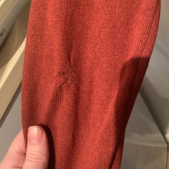 Gorgeous Burnt Orange Turtleneck Fenn Wright and Manson British Wear SZ Small - Picture 6 of 7